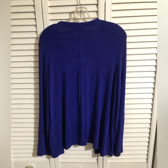 Cobalt blue cardigan sweater - Picture 6 of 6